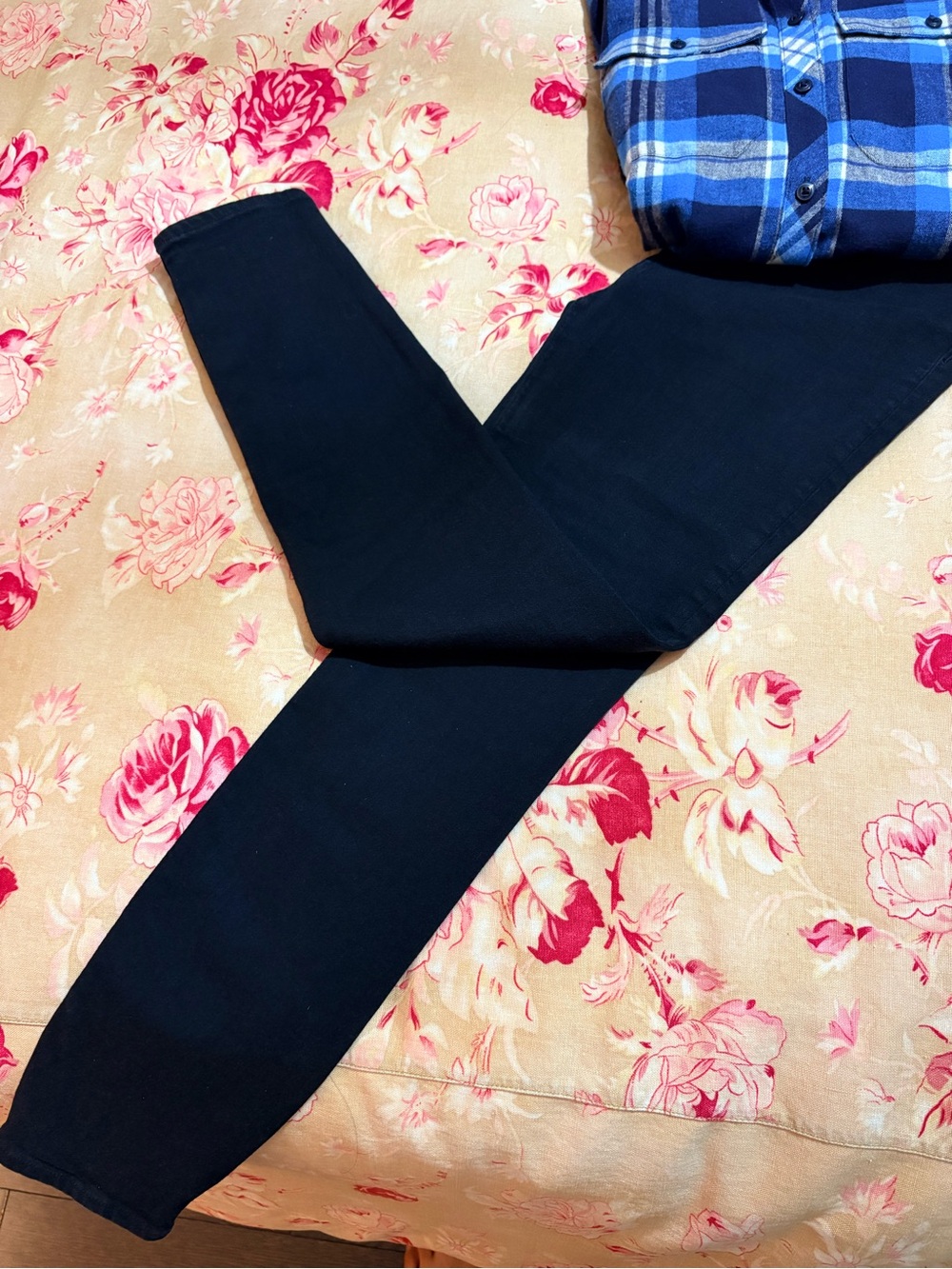 Denim Forum Black Slim Ponte Leggings